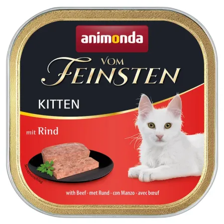 ANIMONDA Vom Feinsten Kitten wołowina 100g